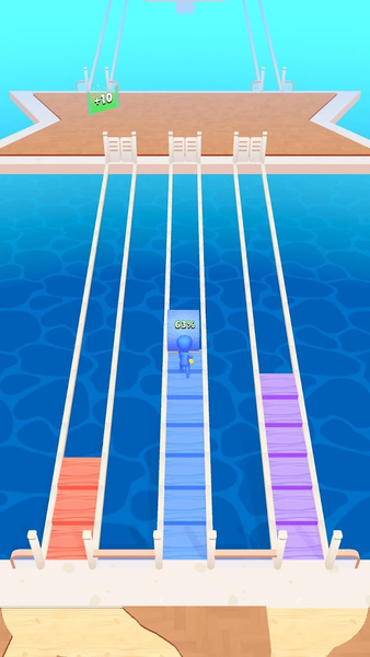 Spiral Race: Build and Run! - Gameplay image of android game