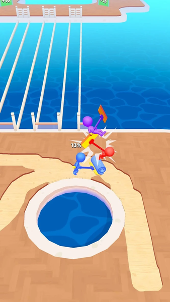 Spiral Race: Build and Run! - Gameplay image of android game