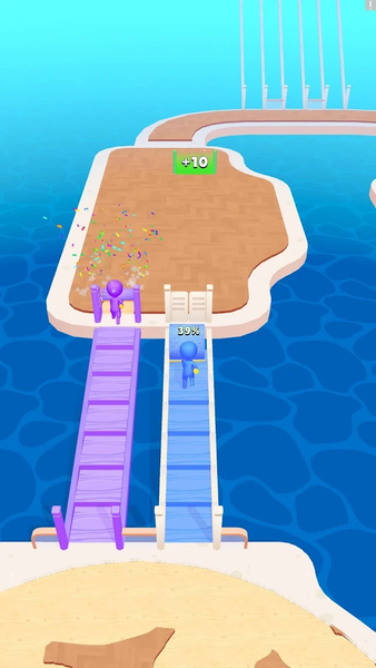 Spiral Race: Build and Run! - Gameplay image of android game