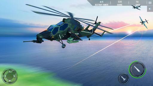 Gunship Combat Helicopter Game - عکس بازی موبایلی اندروید