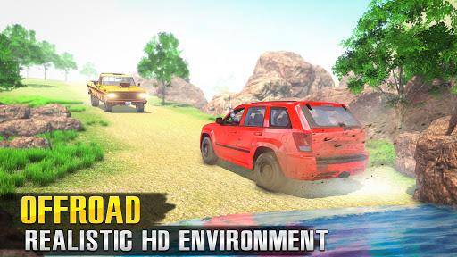 Offroad Jeep 4x4 Driving Games - Gameplay image of android game
