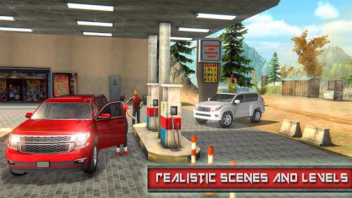 Offroad City Taxi Game Offline - Gameplay image of android game