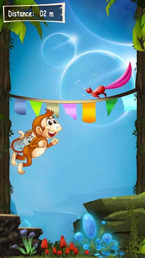 Jungle Runner Monkey Games - Gameplay image of android game