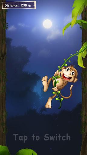Jungle Runner Monkey Games - Gameplay image of android game