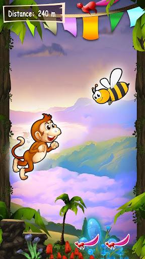 Jungle Runner Monkey Games - Gameplay image of android game