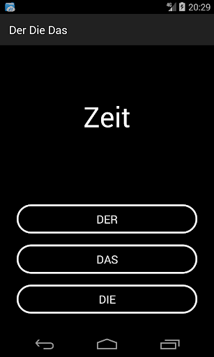 Der Die Das - Image screenshot of android app