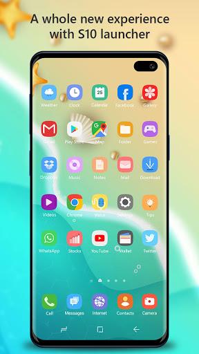 Theme for Samsung S10: Launcher for Galaxy S10 - Image screenshot of android app