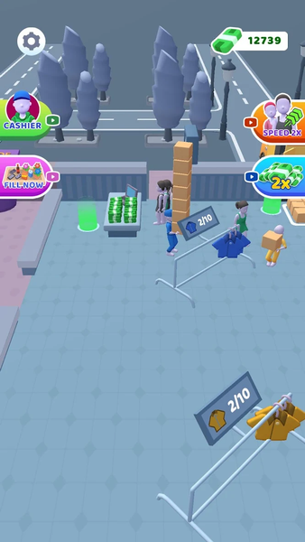 Boss Market 3D - Gameplay image of android game