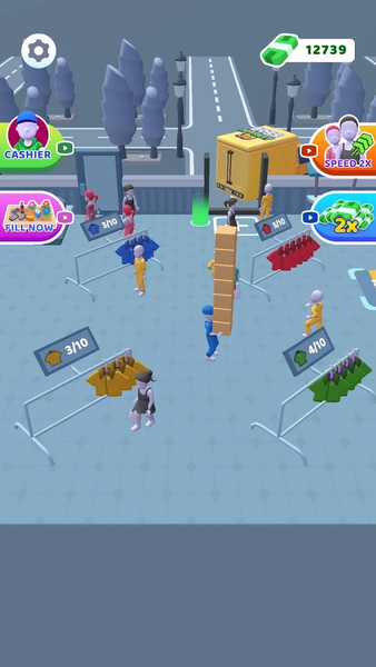 Boss Market 3D - Gameplay image of android game