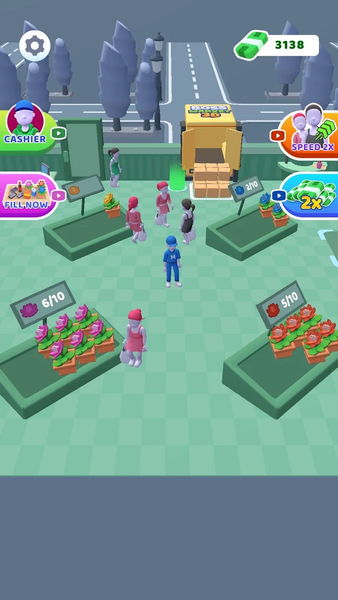 Boss Market 3D - Gameplay image of android game