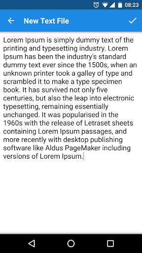 File Manager - عکس برنامه موبایلی اندروید