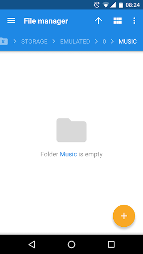 File Manager - عکس برنامه موبایلی اندروید