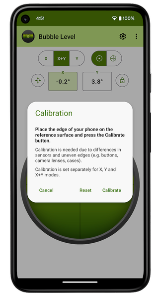Bubble Level - Image screenshot of android app