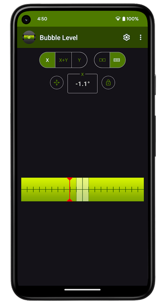 Bubble Level - Image screenshot of android app
