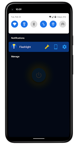 Flashlight - عکس برنامه موبایلی اندروید