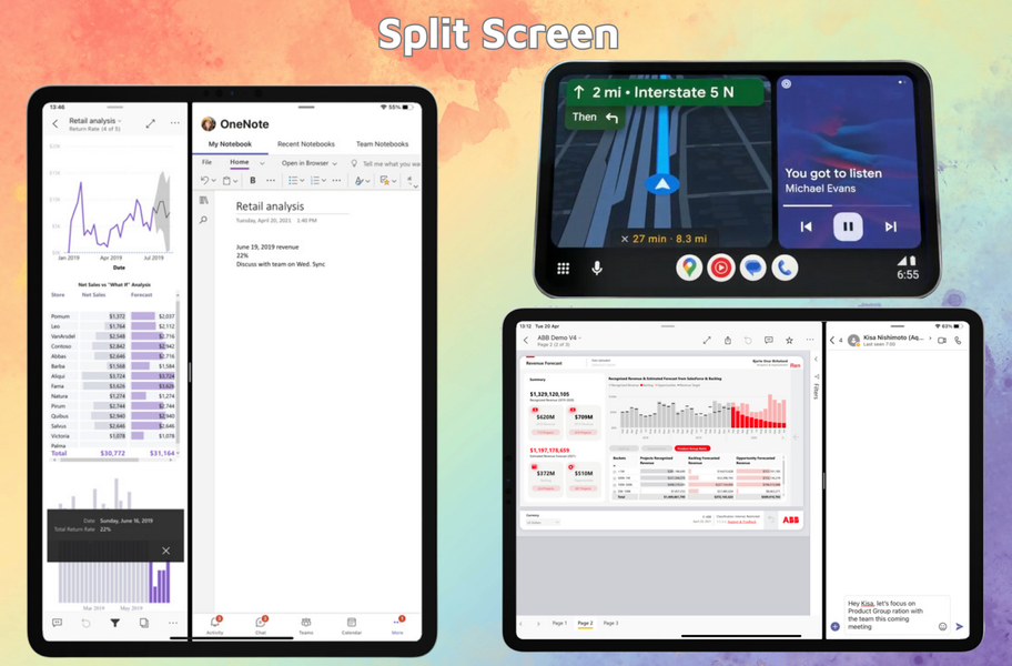 Split Screen & Dual Window - Image screenshot of android app