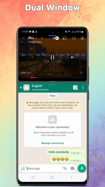 Split Screen & Dual Window - Image screenshot of android app