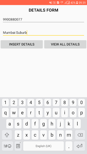 Form - Image screenshot of android app