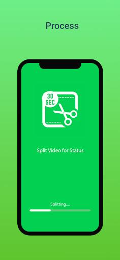Auto Video Splitter for Status - Image screenshot of android app