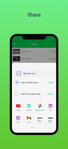 Auto Video Splitter for Status - Image screenshot of android app
