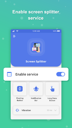 Screen Splitter : Use ۲ apps - عکس برنامه موبایلی اندروید