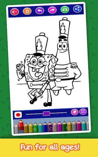 Sponge coloring patrick bobby - عکس برنامه موبایلی اندروید