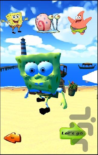Sponge Bob on Magic Island - Gameplay image of android game