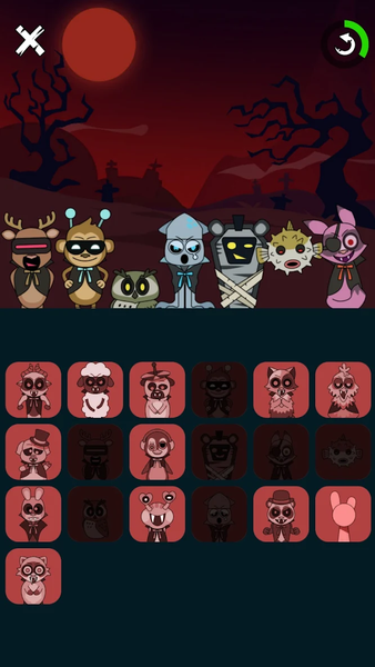 Spooky Beat Monster Box - Gameplay image of android game