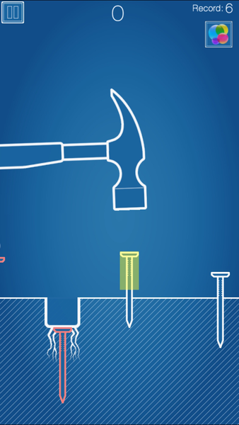 Nail Them All : Hammer Game - عکس برنامه موبایلی اندروید
