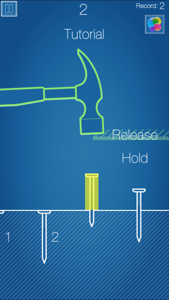 Nail Them All : Hammer Game - عکس برنامه موبایلی اندروید