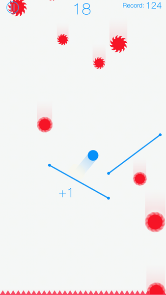 Jump Line - Android Wear - Gameplay image of android game
