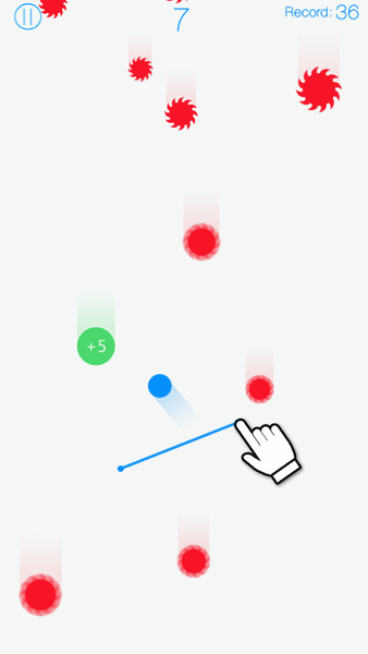 Jump Line - Android Wear - Gameplay image of android game