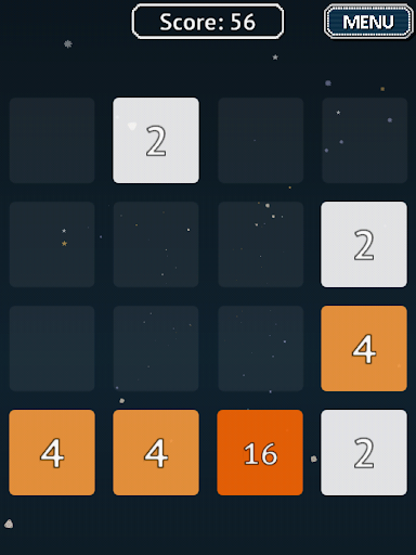 2048 for Android Wear - Gameplay image of android game