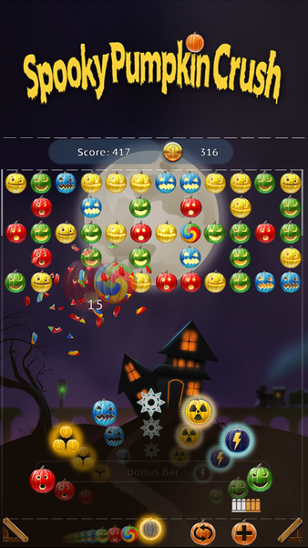 Spooky House : Pumpkins - Wear - Gameplay image of android game