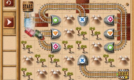 Rail Maze : Train puzzler - Gameplay image of android game