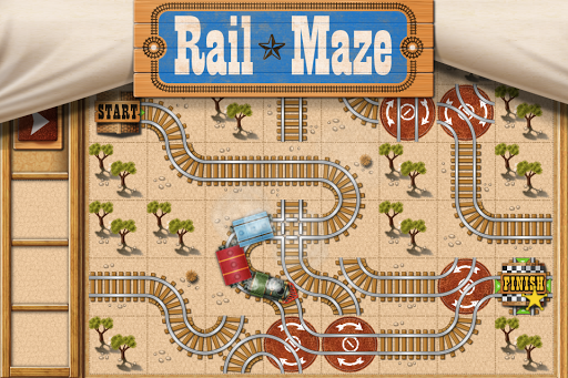 Rail Maze - Android Wear - عکس بازی موبایلی اندروید
