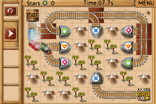 Rail Maze - Android Wear - عکس بازی موبایلی اندروید
