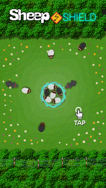 Sheep Shield - Gameplay image of android game