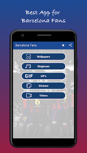 FC Barcelona Wallpapers & GIFs - Image screenshot of android app