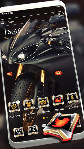 Sport Bike Launcher Theme - عکس برنامه موبایلی اندروید