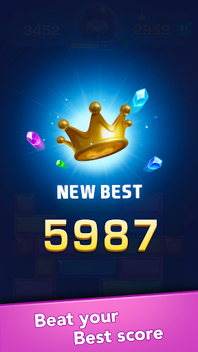 Jewel Sliding® - Block Puzzle - Gameplay image of android game