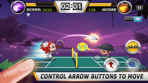 Badminton 3D - Gameplay image of android game