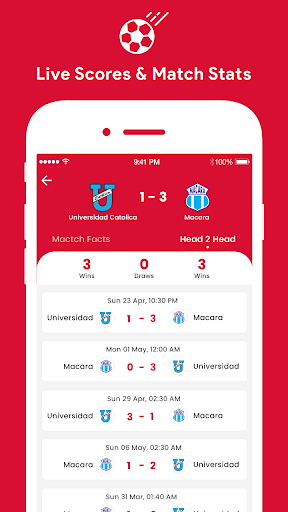 Football Score - Image screenshot of android app