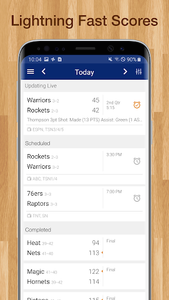 Scores App: for NBA Basketball - Image screenshot of android app