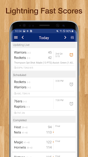 Superfan Sports Pro Basketball - عکس برنامه موبایلی اندروید