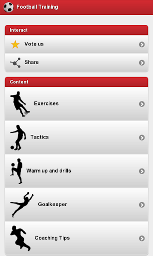 Football Training - Image screenshot of android app