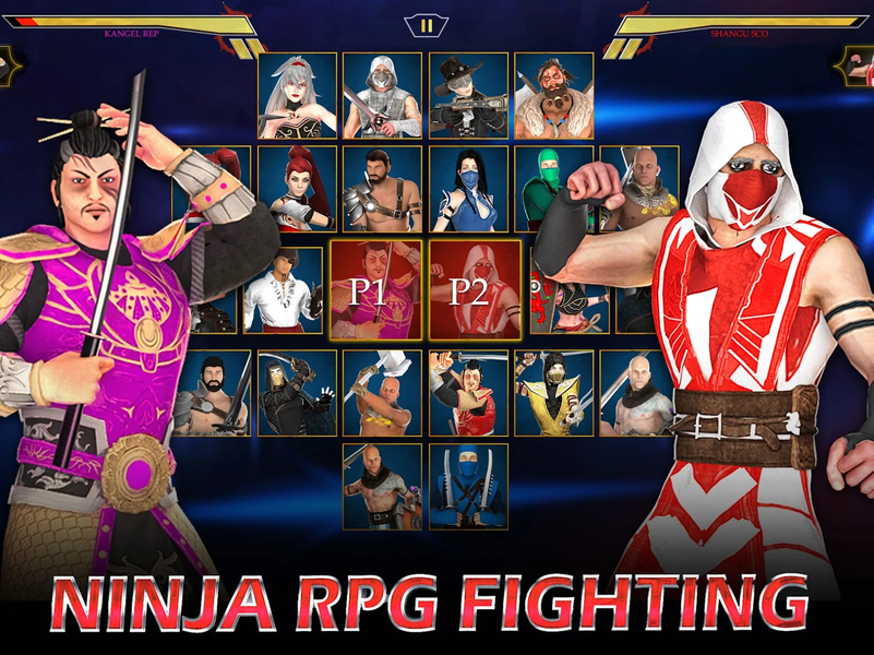 Ninja Master RPG Fighting Game - Gameplay image of android game