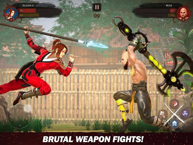 Ninja Master RPG Fighting Game - Gameplay image of android game