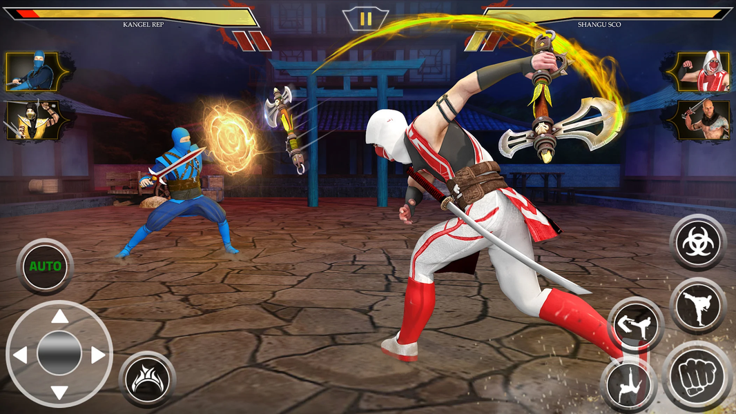 Ninja Master RPG Fighting Game - Gameplay image of android game