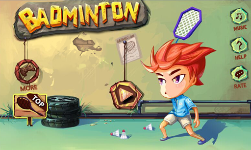 Badminton Club - Gameplay image of android game